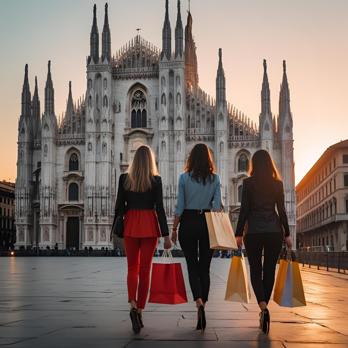 Strolling in Milan