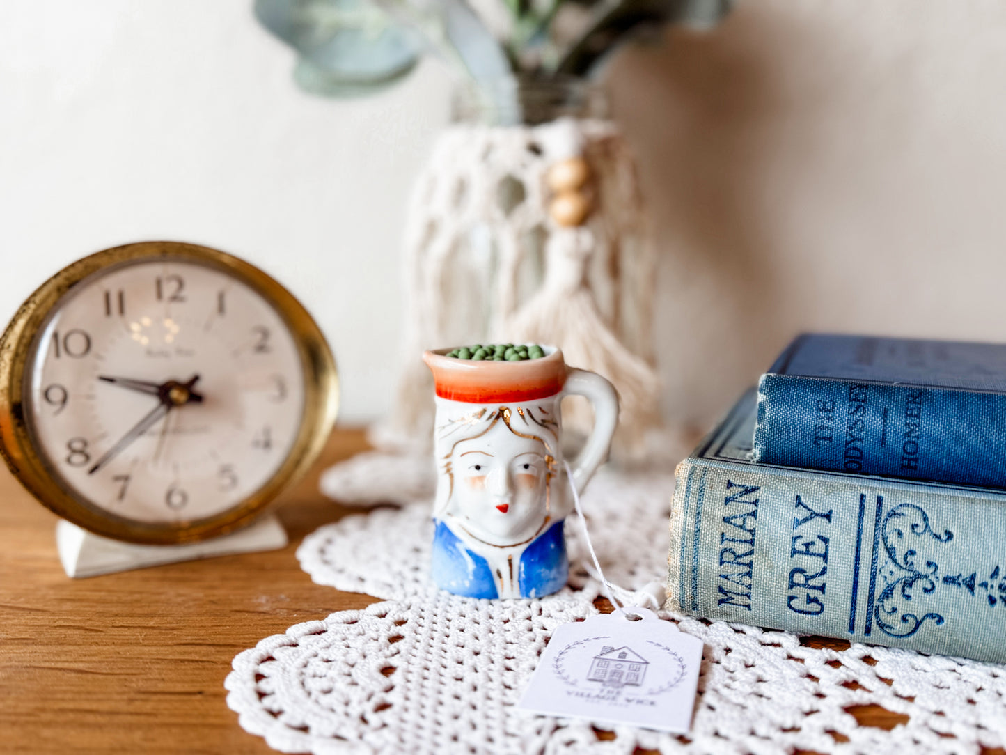 Vintage Toby Mug Matchstick Holder