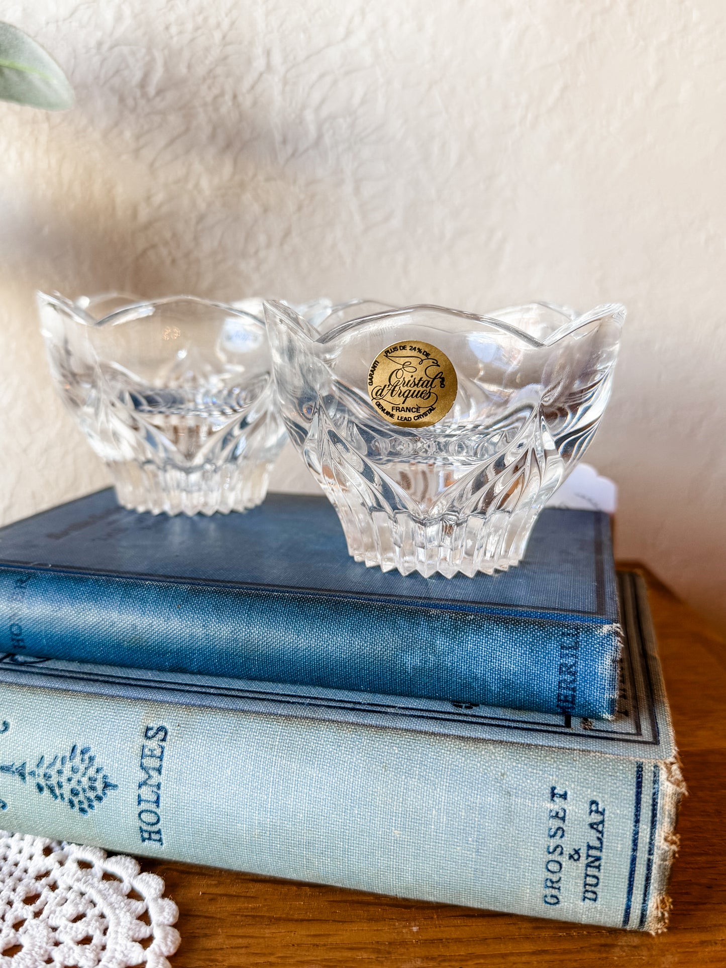 Vintage Candlestick Pair- Tulip Shaped