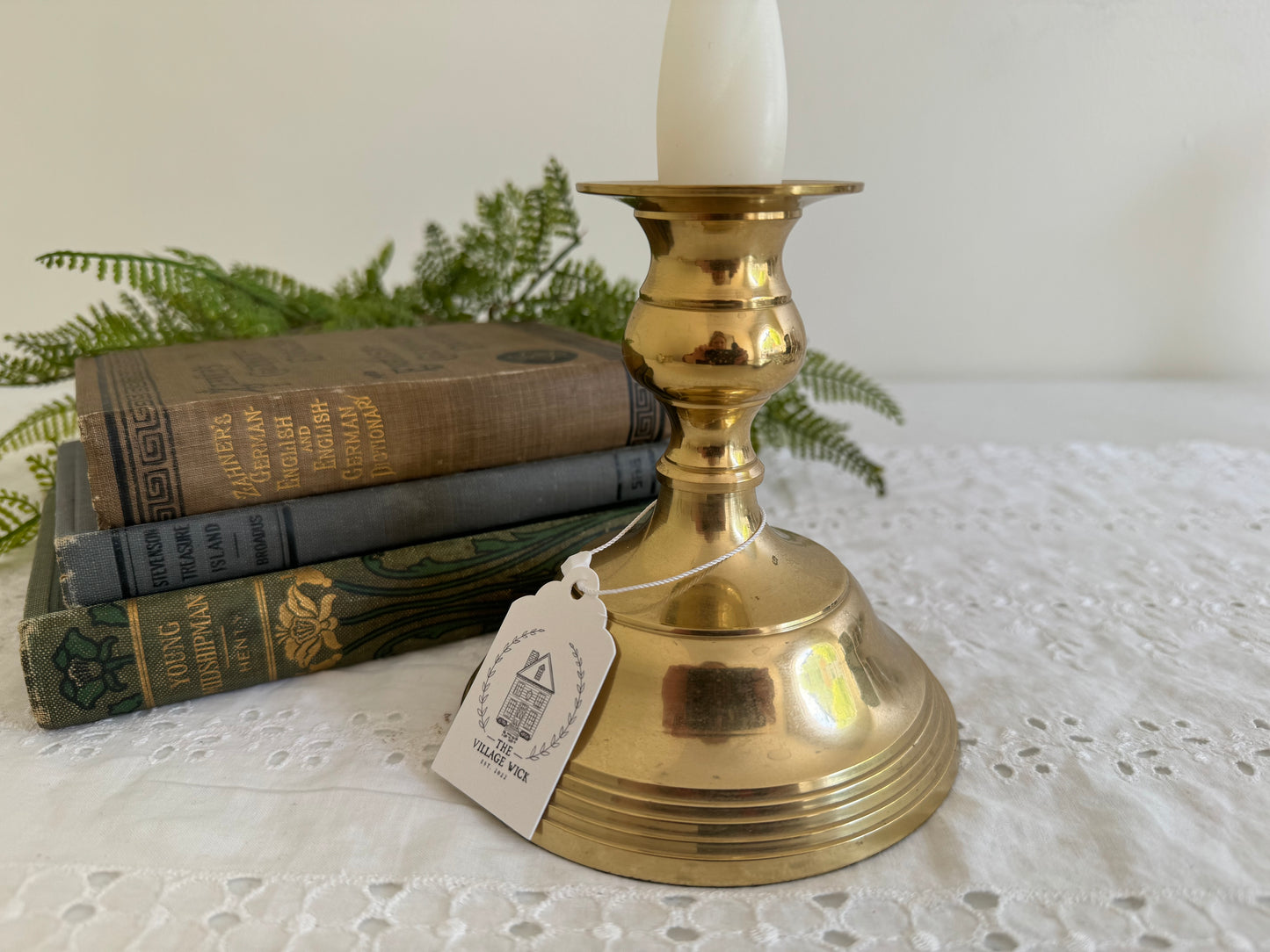 Vintage Candlestick - Brass