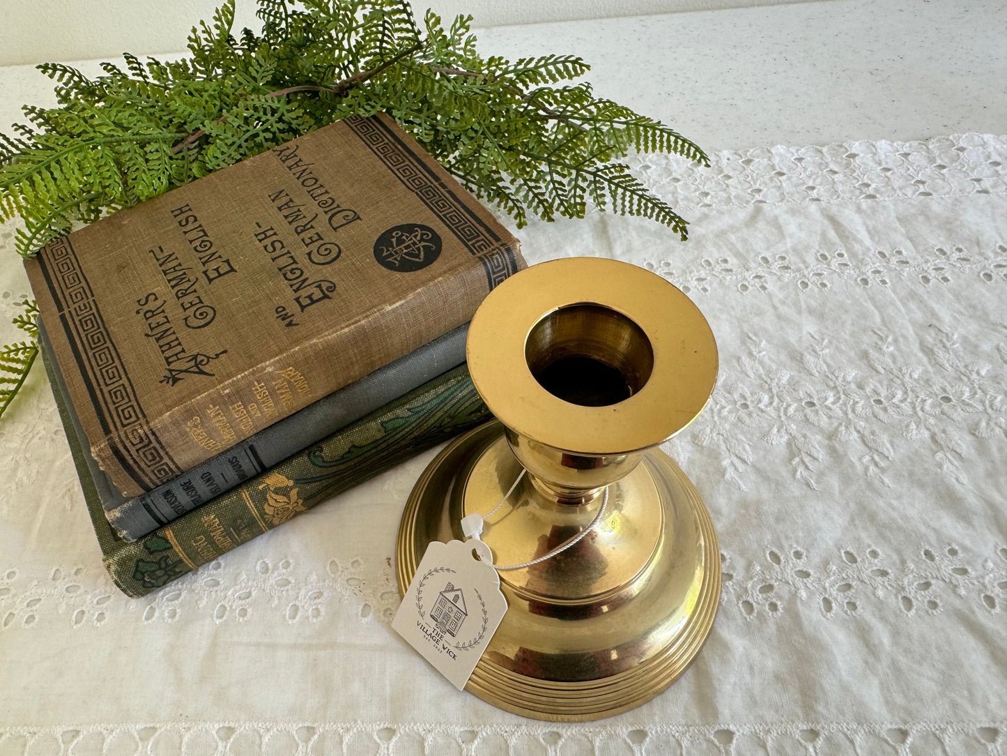 Vintage Candlestick - Brass