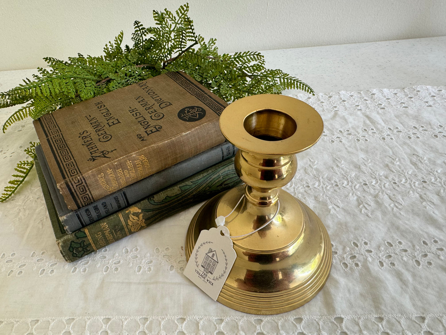 Vintage Candlestick - Brass