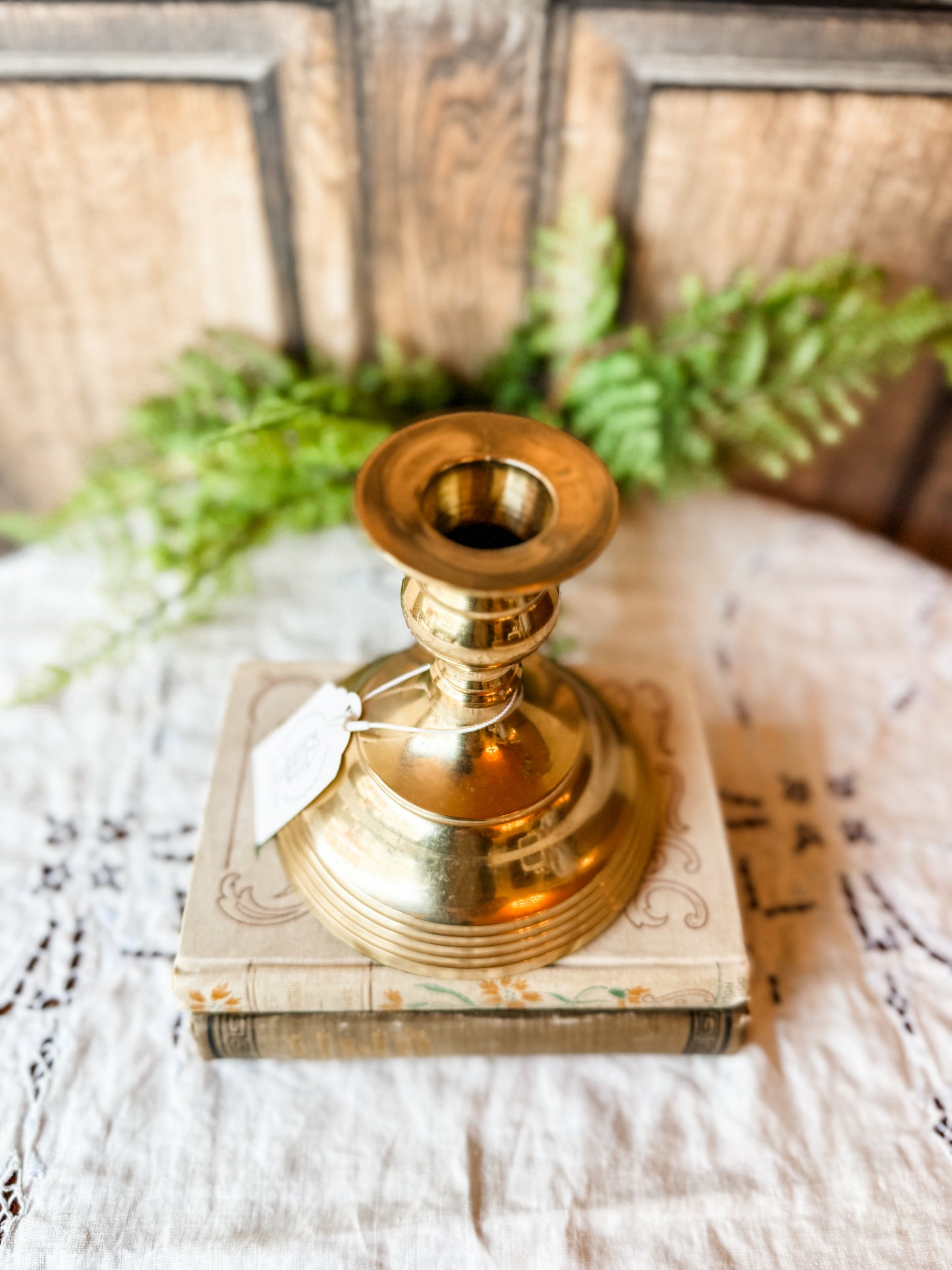Vintage Candlestick - Brass