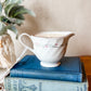 Vintage Creamer Candle with Pink Florals - Fresh Clothesline