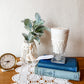 Vintage Glass Goblet Candle - Nag Champa