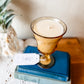 Vintage Amber Glass Candle - Sherlock's Study