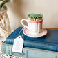 Vintage Tea Cup Matchstick Holder