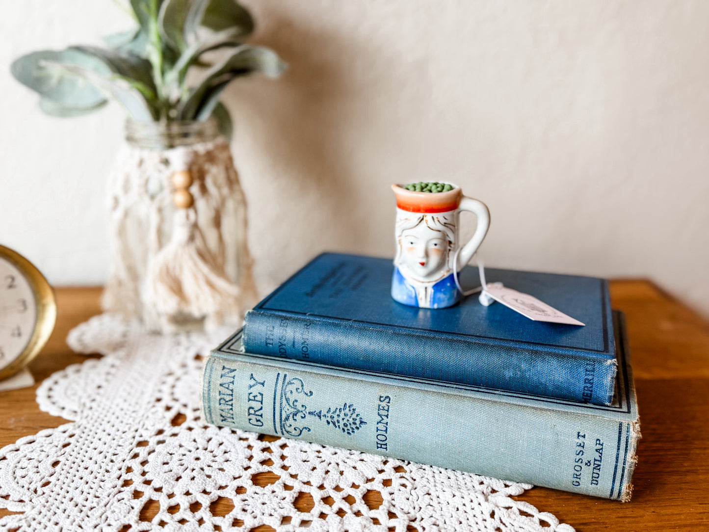 Vintage Toby Mug Matchstick Holder