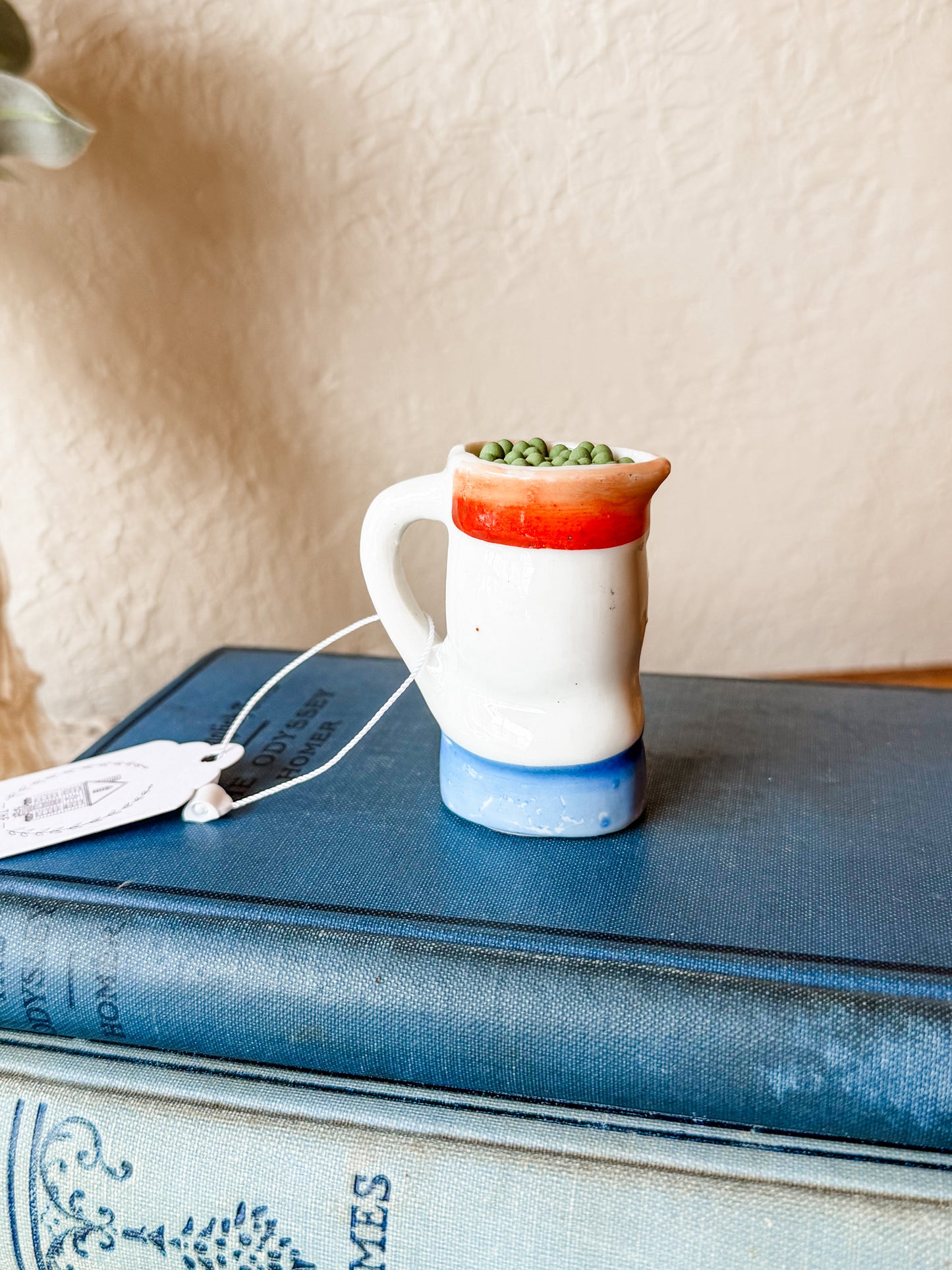 Vintage Toby Mug Matchstick Holder