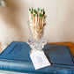 Vintage Crystal Hofbauer Matchstick Holder