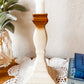 Vintage Mikasa Stoneware Candlestick Holders
