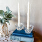 Vintage Candlestick Pair- Tulip Shaped