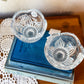 Vintage Candlestick Pair- Tulip Shaped