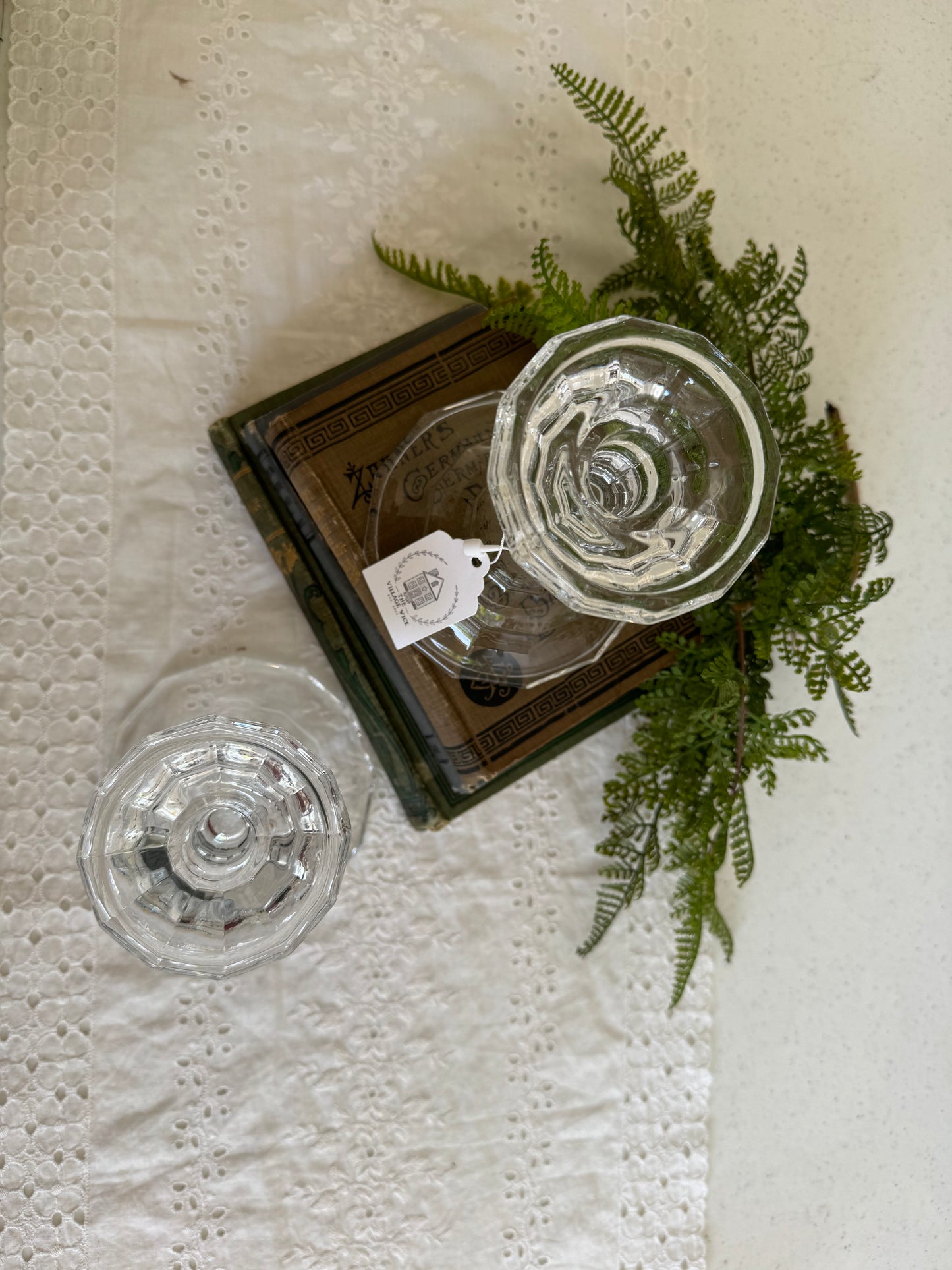 Vintage Candlestick Duo