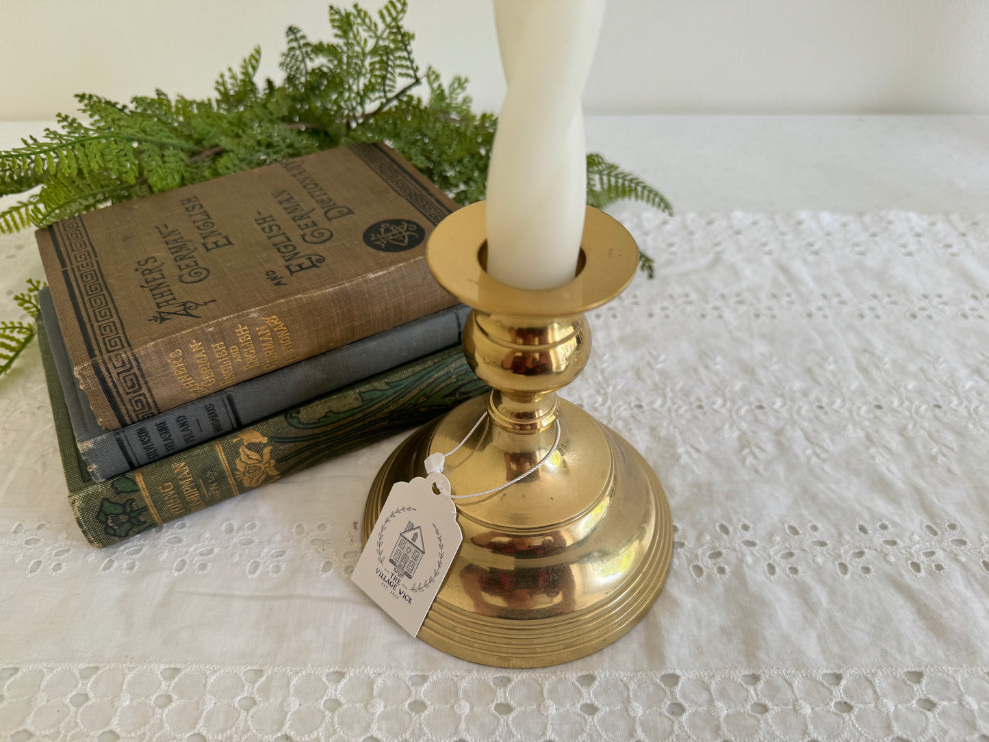 Vintage Candlestick - Brass