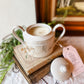 Vintage Ivory & White Sugar Bowl Candle - Fresh Clothesline