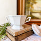 Vintage Sugar Bowl Candle - Parisian Cafe