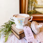 Vintage Sugar Bowl Candle - Parisian Cafe