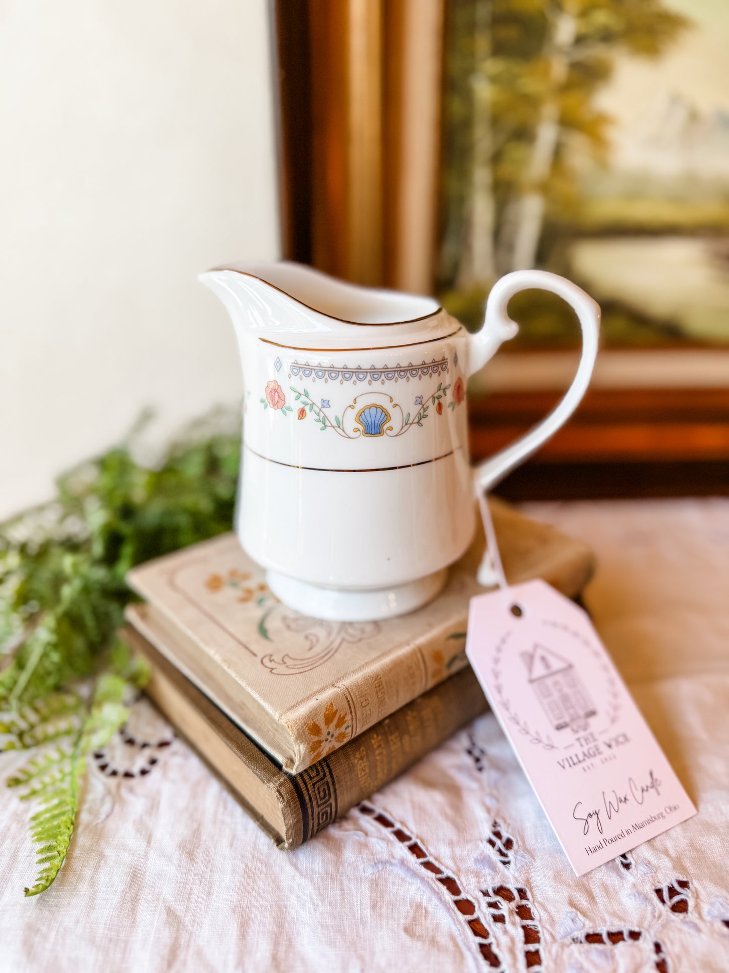 Vintage Creamer Candle - Strolling in Milan