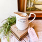 Vintage Creamer Candle - Strolling in Milan