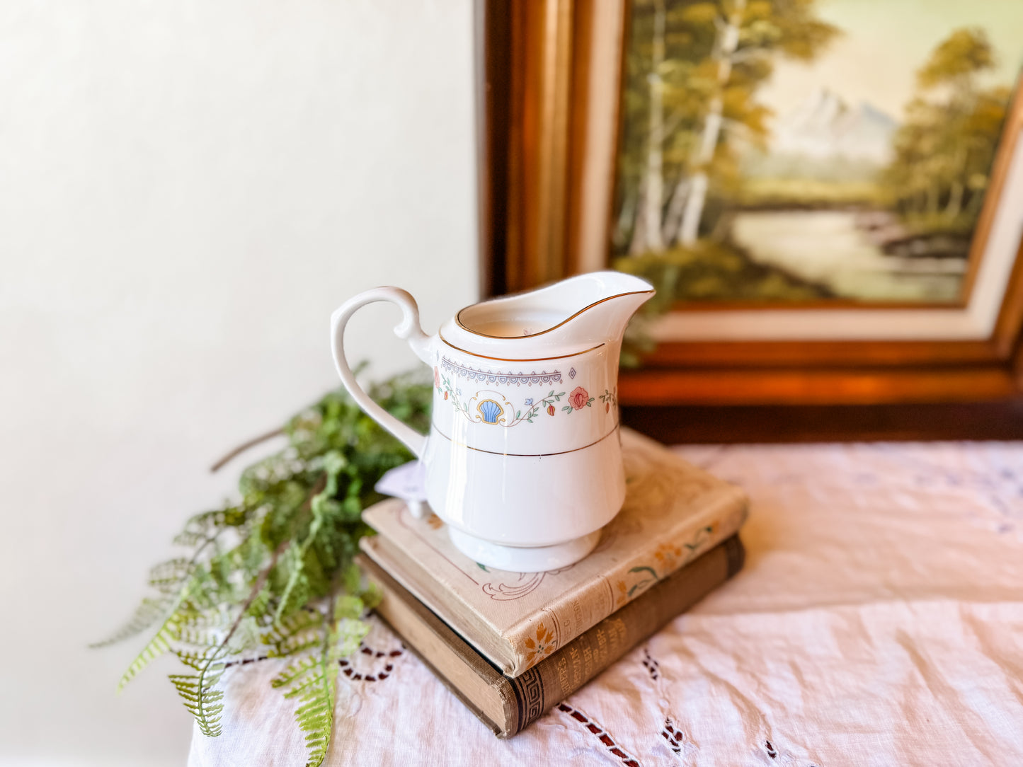 Vintage Creamer Candle - Strolling in Milan