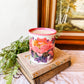 Vintage Mug Candle with Florals - Aloha Paradise