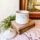 Vintage Sugar Bowl Candle - London Mist