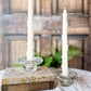 Vintage Glass Saucer Candlestick & Votive Holders
