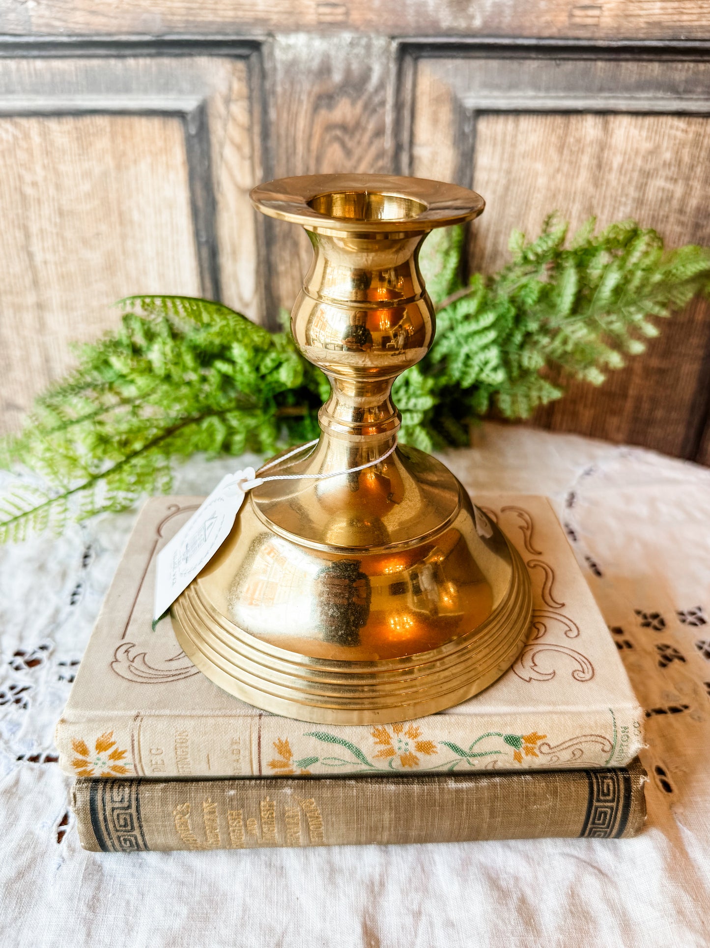 Vintage Candlestick - Brass